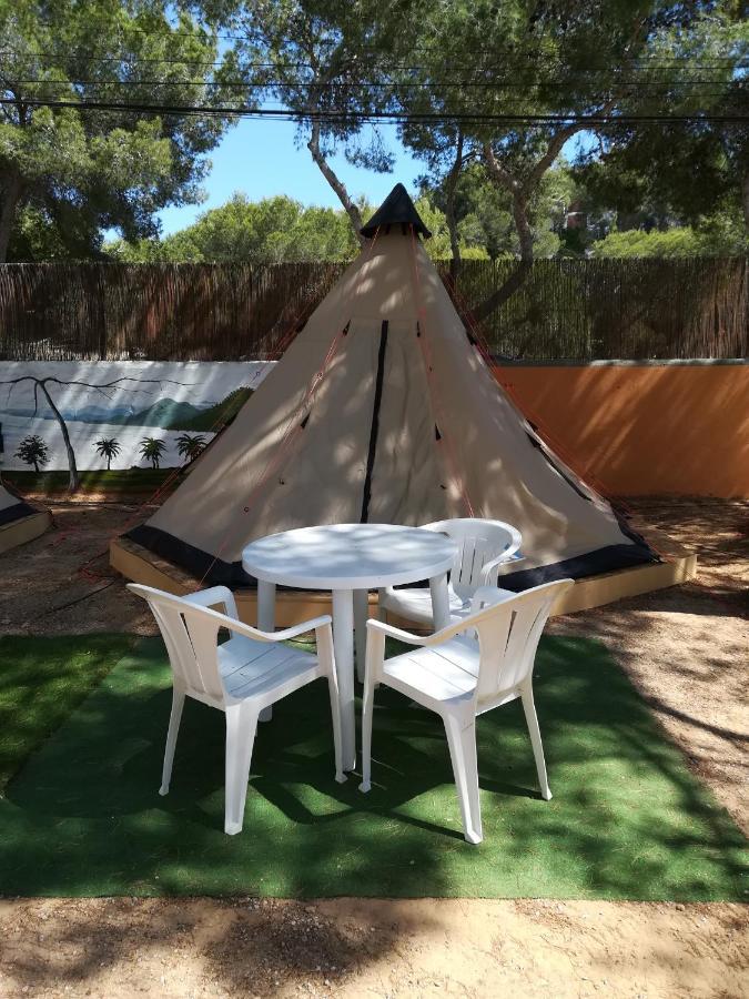 Camping Cala Nova Es Cana 외부 사진