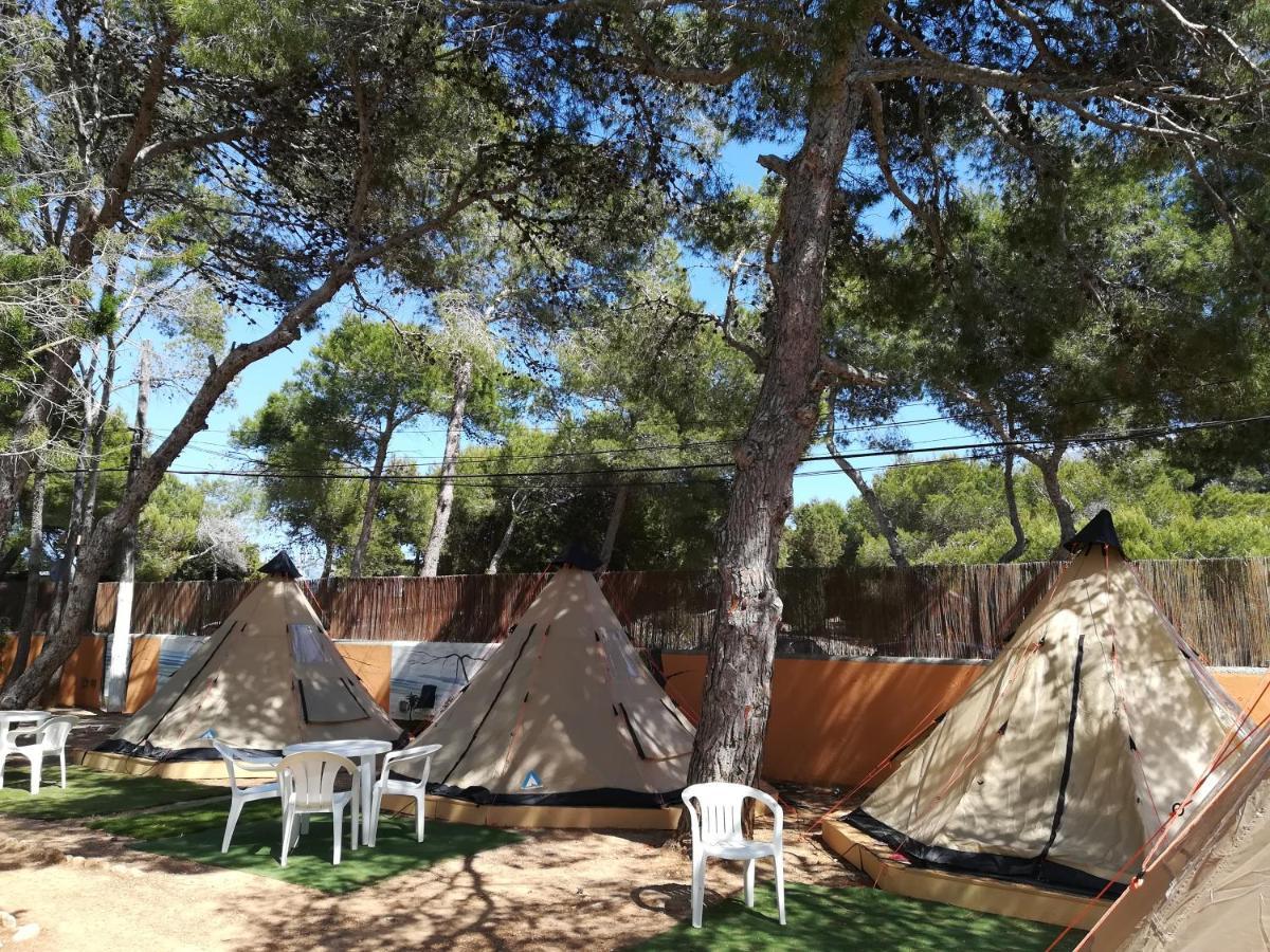 Camping Cala Nova Es Cana 외부 사진
